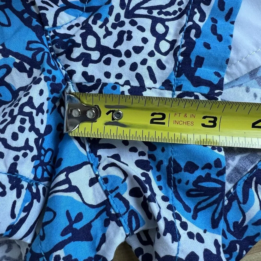 LILLY PULITZER The Walsh Short Size 000 Hippy Happy Shake Low Rise 3